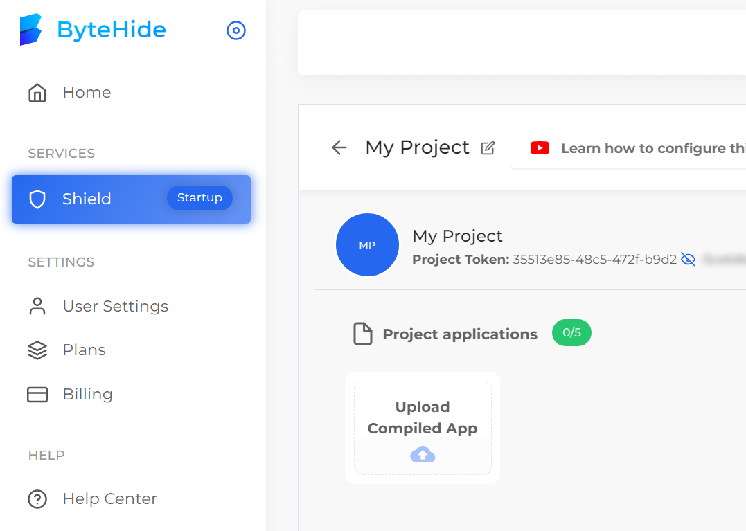 protect application with panel