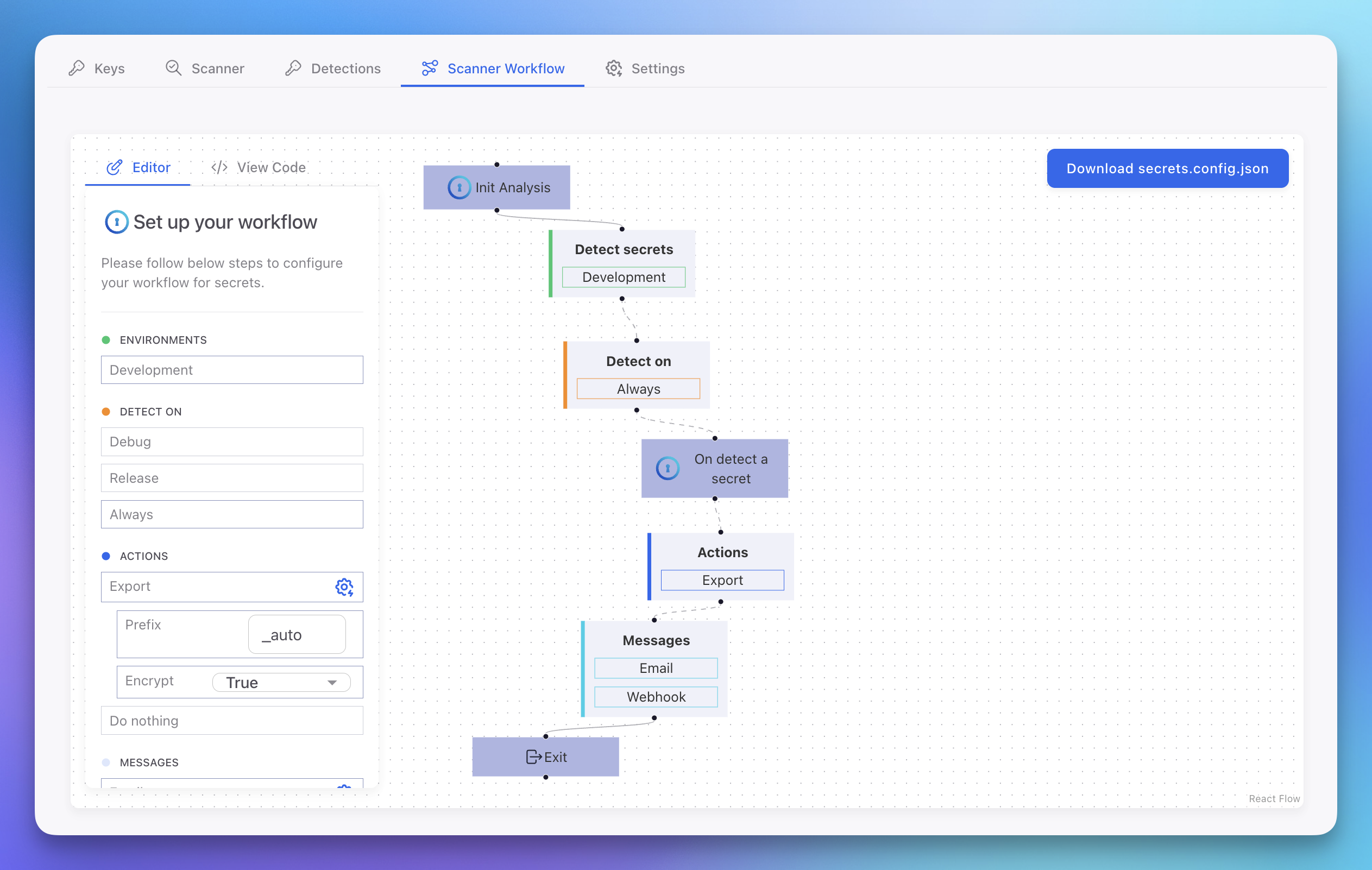 Scanner Workflow