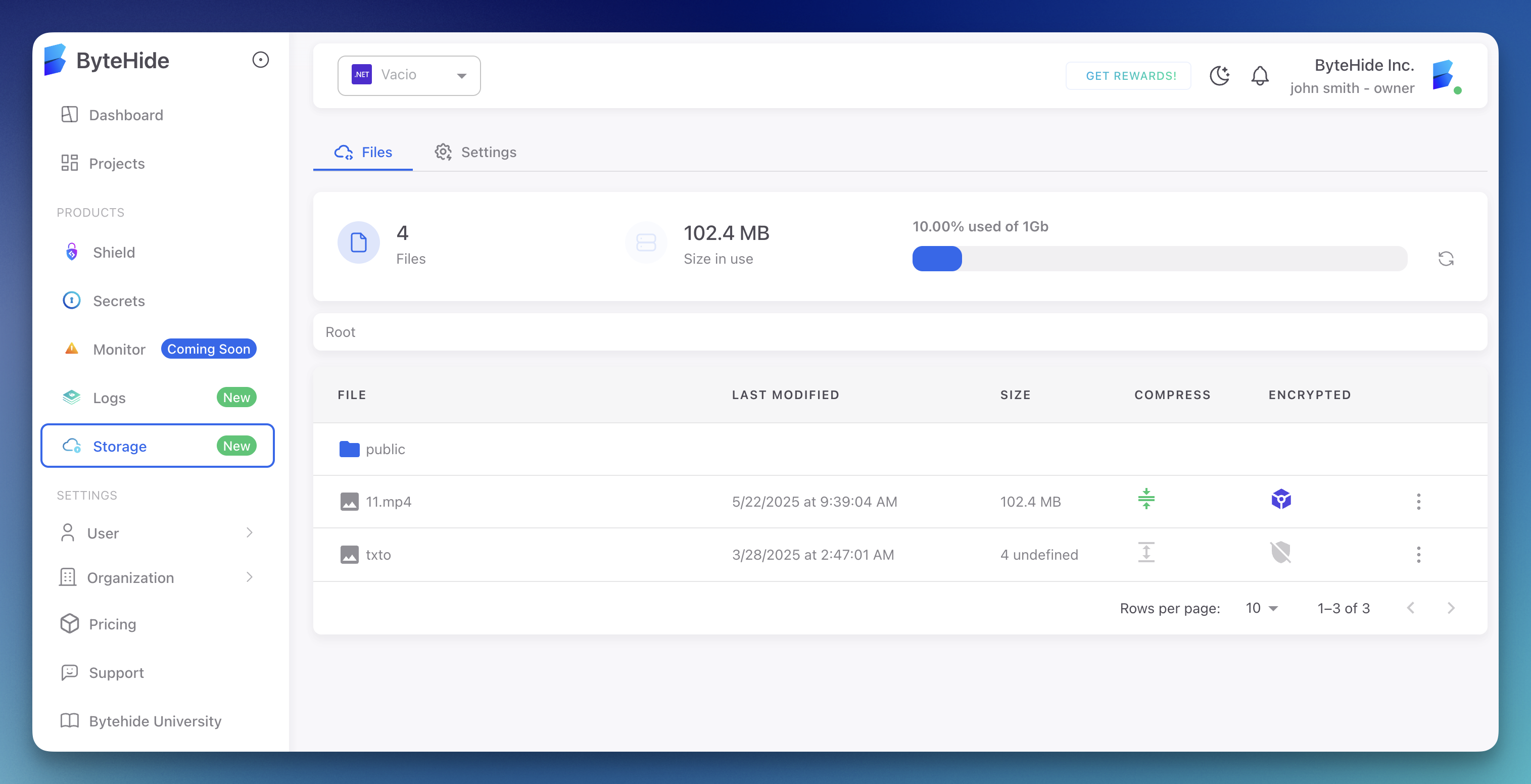 Storage Overview